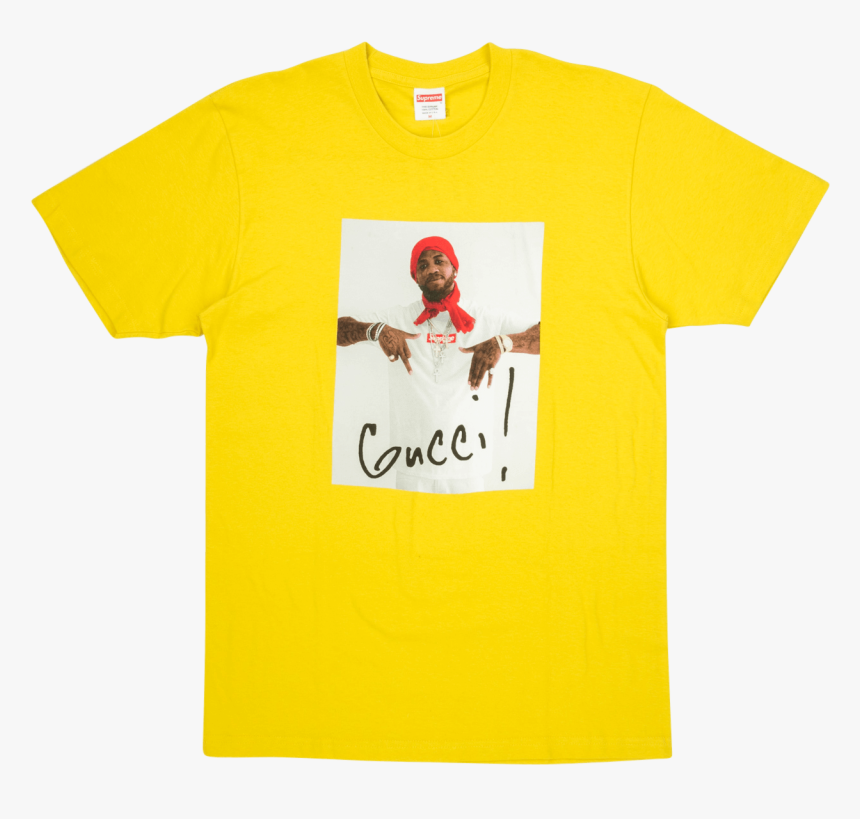 Supreme Gucci Mane Tee - Active Shirt, HD Png Download, Free Download