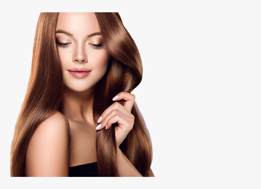 Hero Image One - Straight Hair Model Png, Transparent Png, Free Download