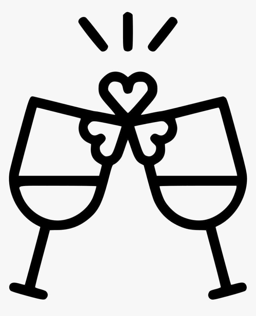 Wine Celebrate Party Cheers - Cheers Icon, HD Png Download, Free Download