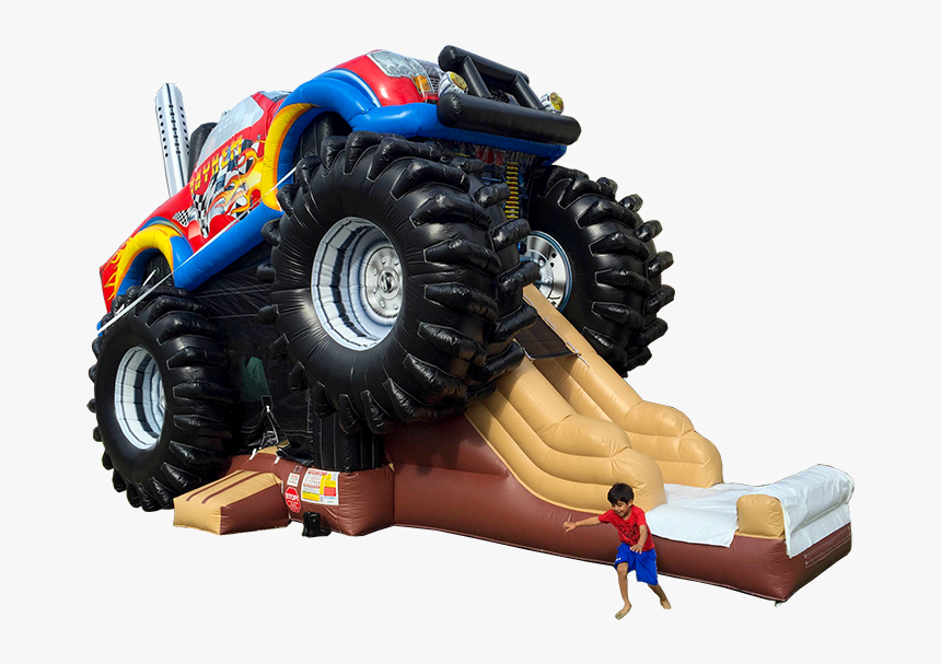 Monster Truck Inflatable Rides, HD Png Download, Free Download