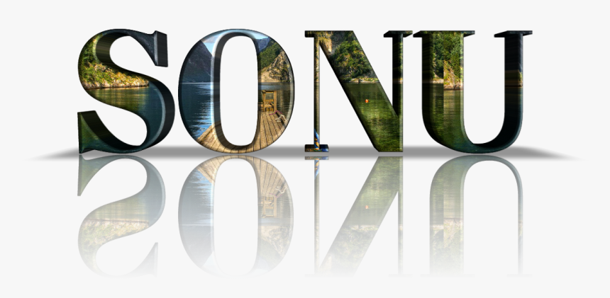 Sonu Name 3d Png Image - Graphic Design, Transparent Png, Free Download