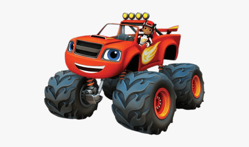 Monster Truck,radio Controlled Controlled Toy,motor - Blaze And The Monster Machines Png, Transparent Png, Free Download