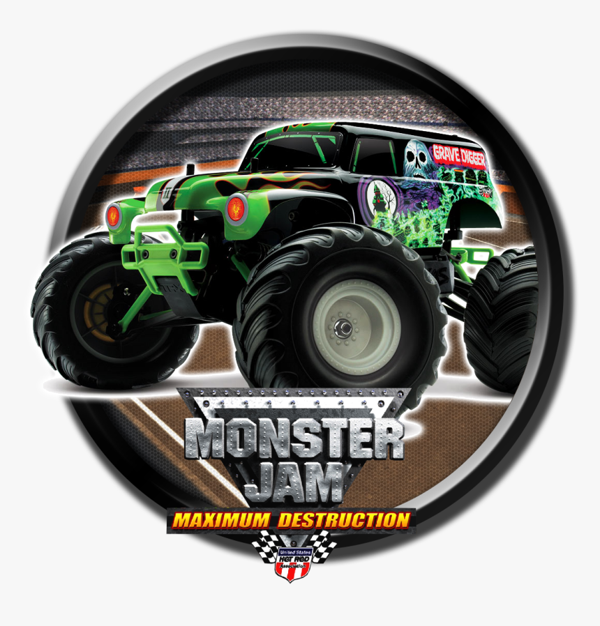 8oitq7 - Monster Truck Grave Digger Clipart, HD Png Download is free transp...