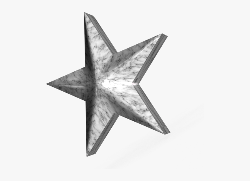 3d Marble Star - Star, HD Png Download, Free Download
