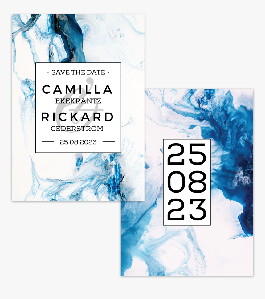 Clear Marble Save The Date - Poster, HD Png Download, Free Download