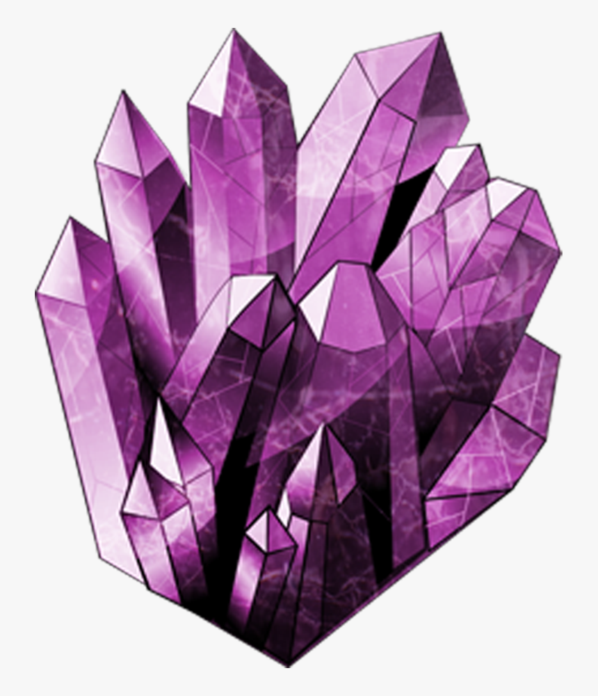 Crystals Clipart Stalagmite - Crystal, HD Png Download, Free Download