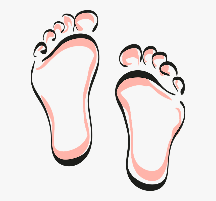 Dinosaur Footprints Cliparts 26, Buy Clip Art - Clipart Feet, HD Png Download, Free Download