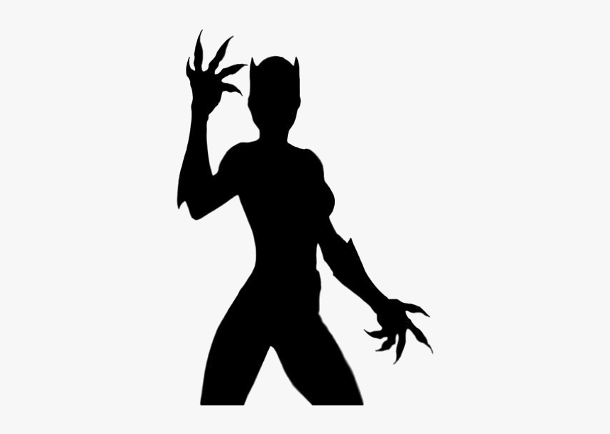 Transparent Evil Superhero Silhouette Png - Silhouette, Png Download, Free Download