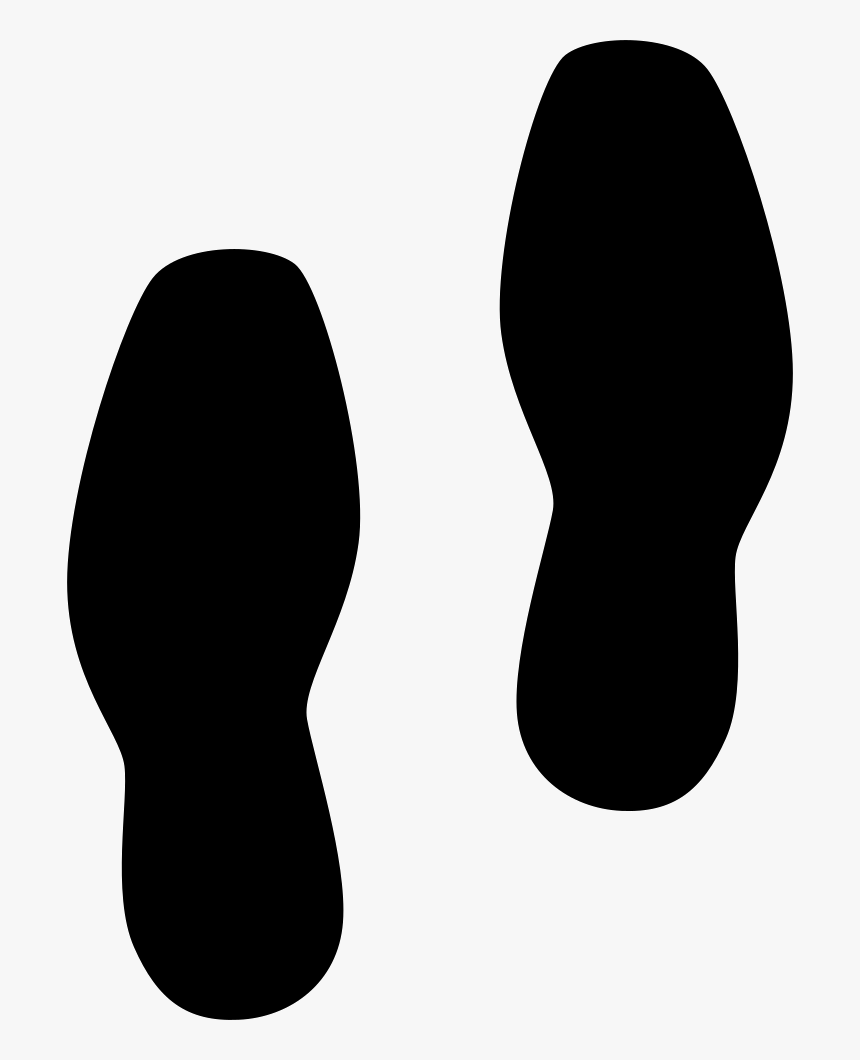 Footprints - Huella De Zapato Negra, HD Png Download, Free Download