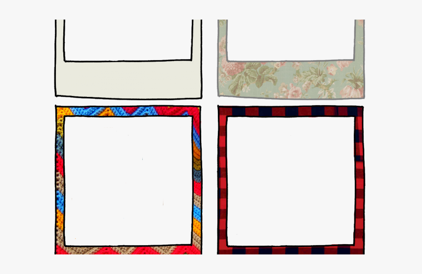 Drawn Frame Polaroid - Paper, HD Png Download, Free Download