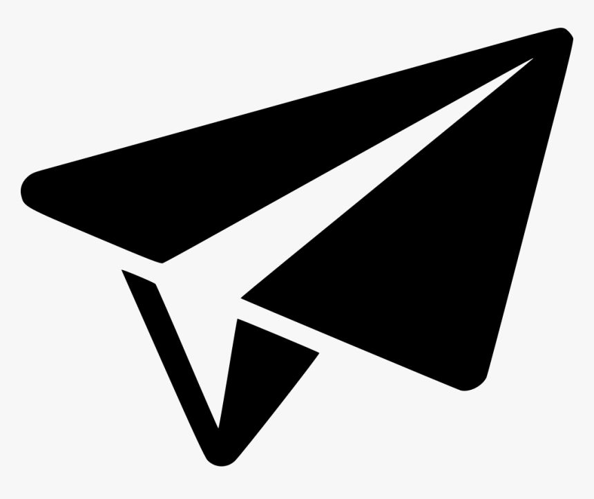 Paper Plane - Paper Plane Icon Png, Transparent Png, Free Download