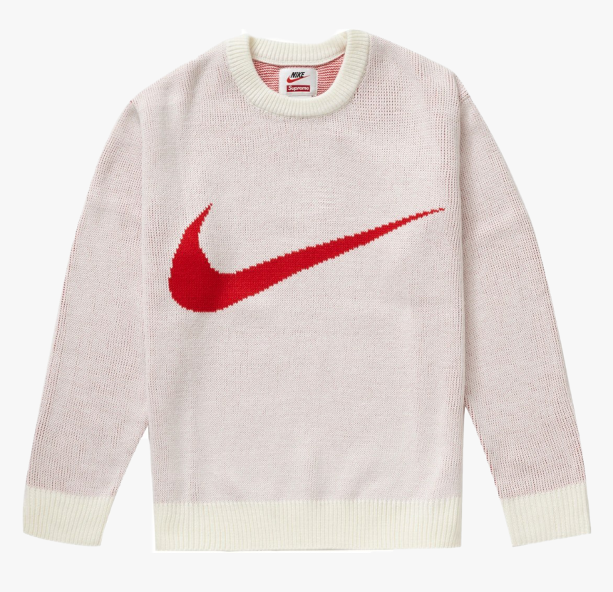 Supreme X Nike Swoosh Sweater, HD Png Download, Free Download