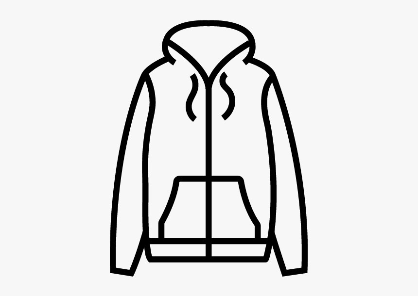 Hoodie Jacket Icon Png, Transparent Png, Free Download