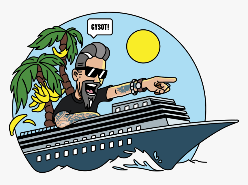 Fast Cruise Ship Cartoon, HD Png Download, Free Download