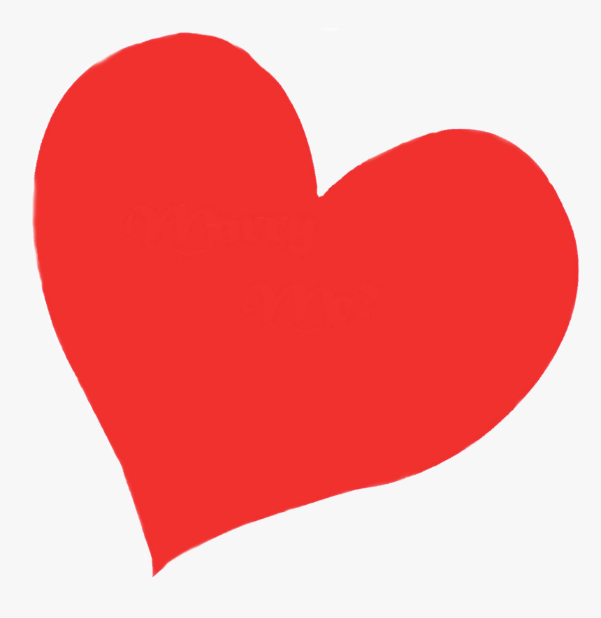 Drawn Heart Transparent Background - Heart Drawing No Background, HD Png Download, Free Download