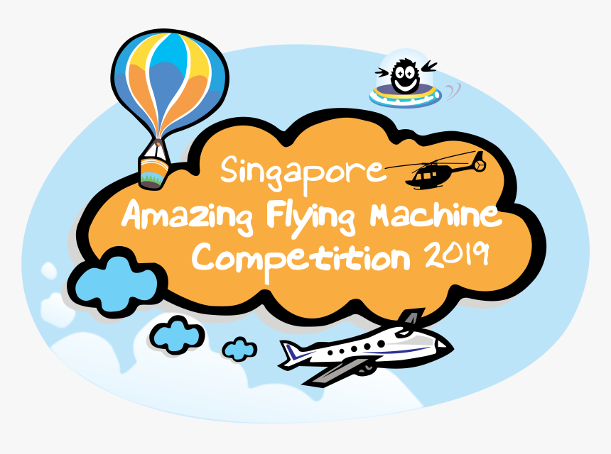 Safmc Official Logo - Singapore Amazing Flying Machine Competition, HD Png Download, Free Download
