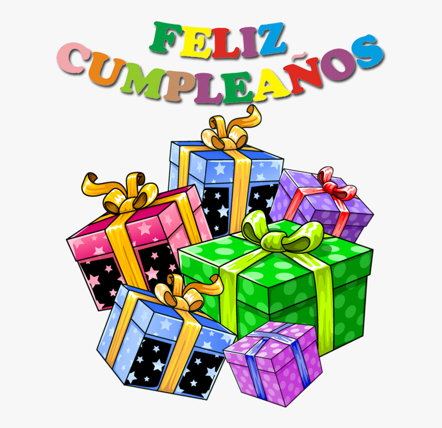 Cumpleaños De Nieves Merino Guerra - Happy Birthday Gift Clip Art Png, Transparent Png, Free Download