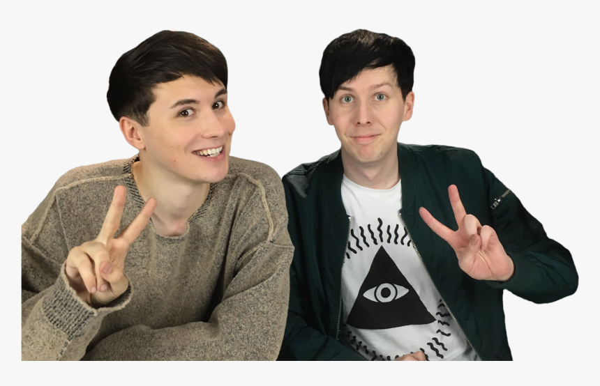 Dan And Phil Png - Dan And Phil Transparent, Png Download, Free Download