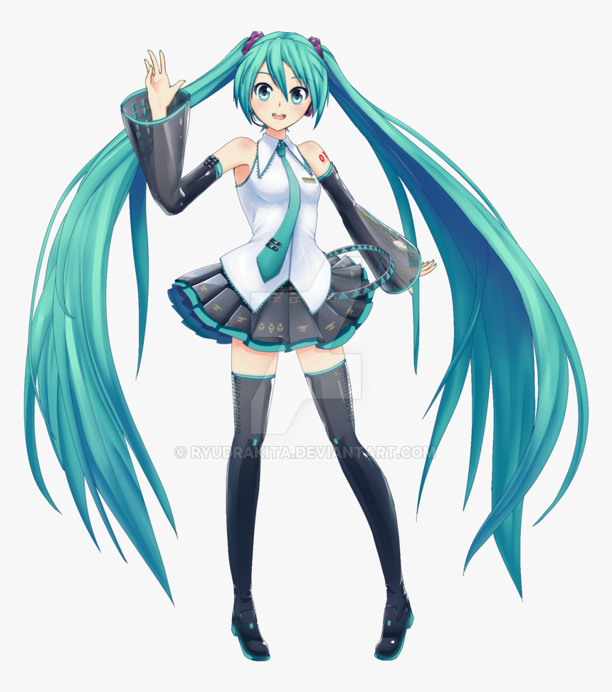 Miku Hatsune Png Transparent Images - Anime Hatsune Miku Png, Png Download, Free Download