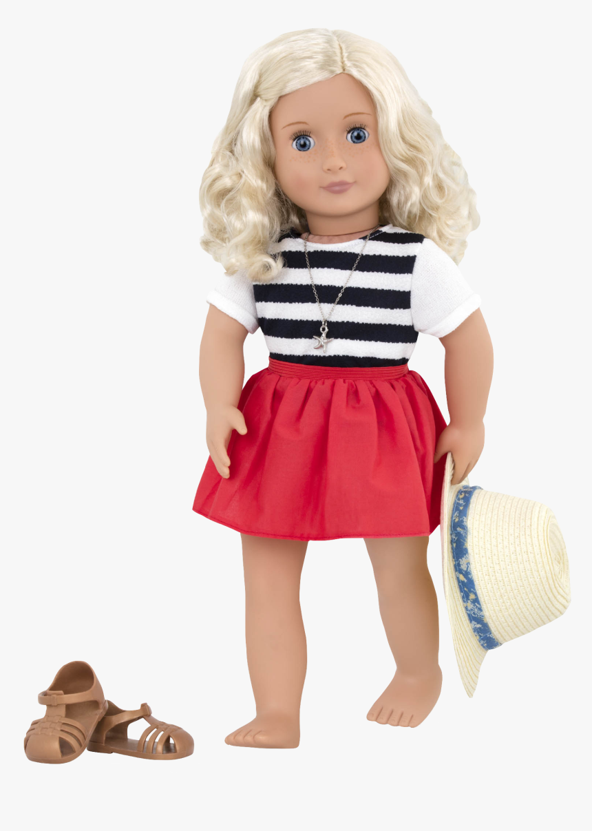 Clarissa Holding Hat And Sandals - One Generation Boneca Praia, HD Png Download, Free Download