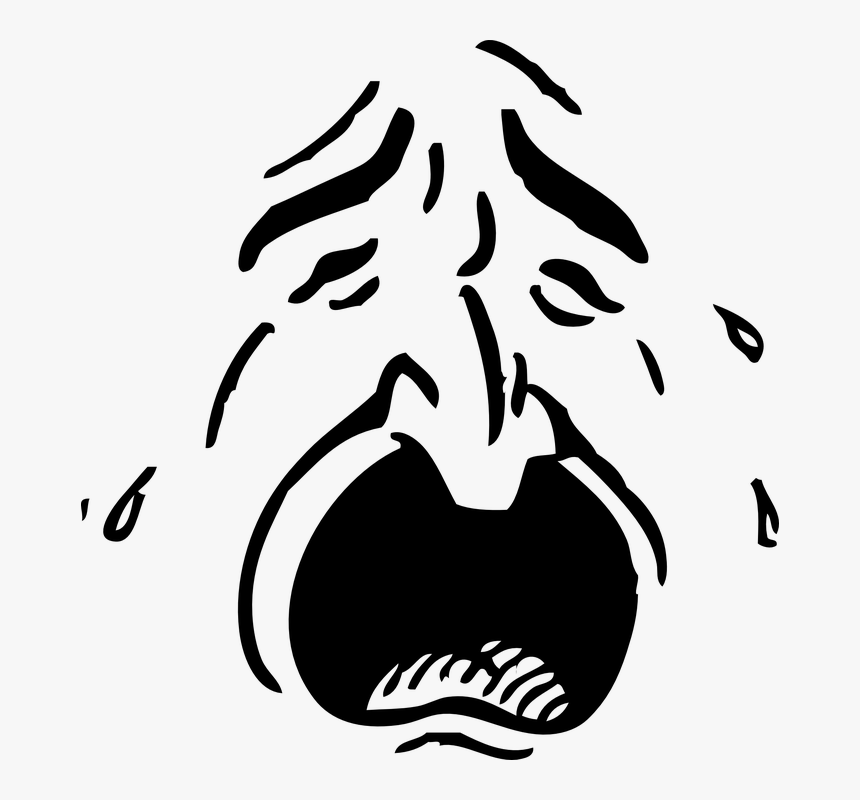 Face, Person, Human, Sad, Cry, Emotion, Weeping, Tears - Crying Face Transparent, HD Png Download, Free Download