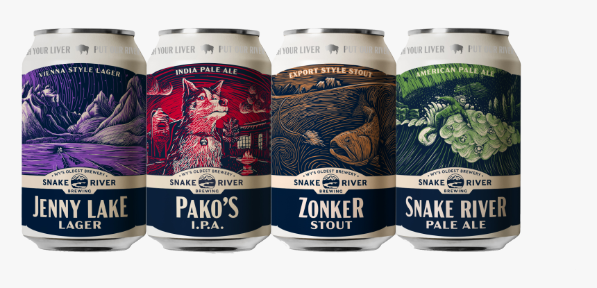 Snake River Brewery Jenny Lake Lager, HD Png Download, Free Download