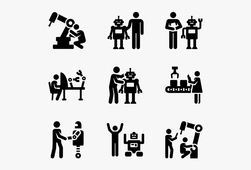 Robotics - Human Robot Interaction Icon, HD Png Download, Free Download