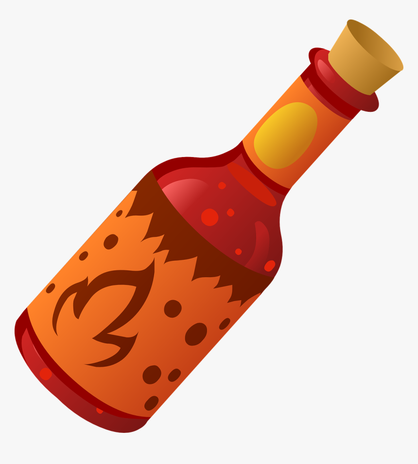 Bottle-576342 - Hot Sauce Bottle Png, Transparent Png, Free Download