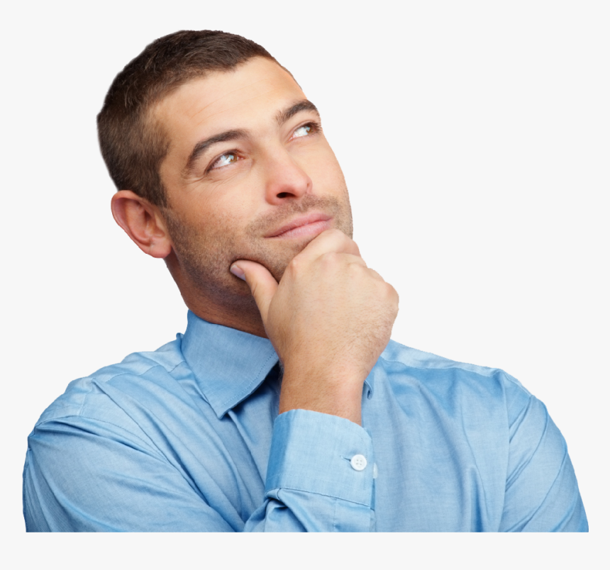 Guy Thinking About Something, HD Png Download, Free Download