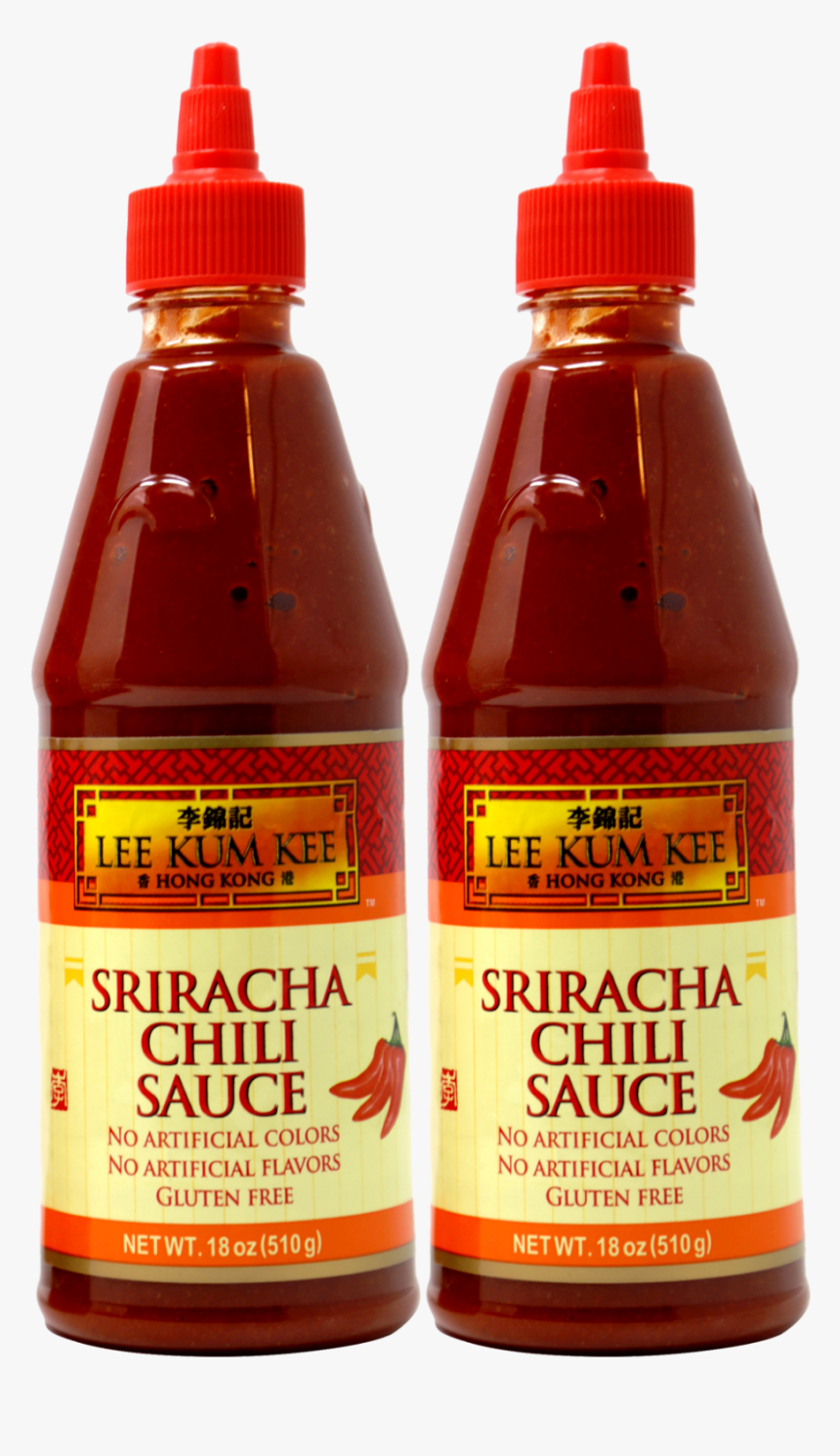 Coco Island Free Chopsticks With Lee Kum Kee Sriracha - Bottle, HD Png Download, Free Download