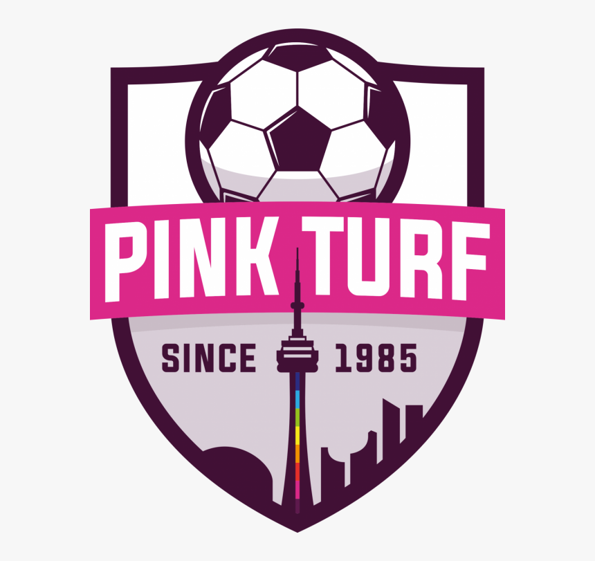 Pink Turf Soccer - Soccer League Logo Design, HD Png Download, Free Download
