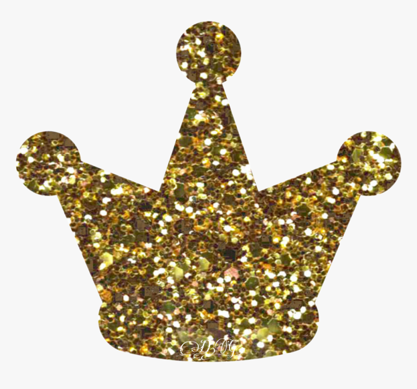 Glitter Gold Crown Clipart Transparent Png Images - Glitter Crown Png Gold, Png Download, Free Download