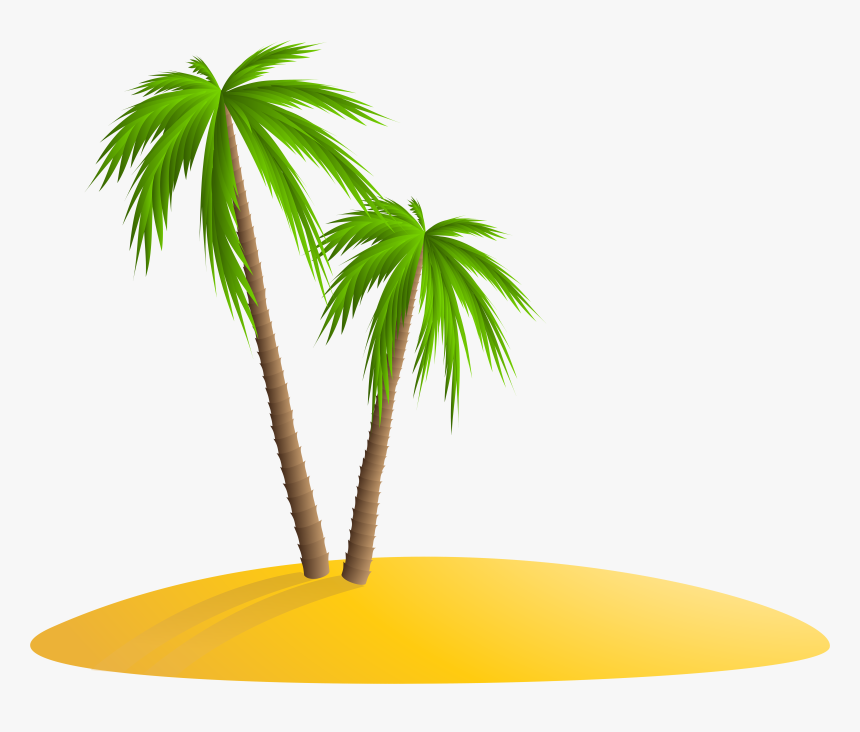 Arecaceae Island Clip Art, HD Png Download, Free Download