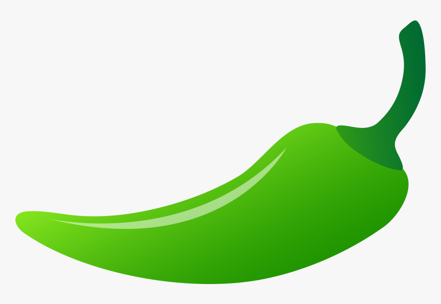 Green Pepper Png Image - Green Chili Pepper Clipart, Transparent Png, Free Download