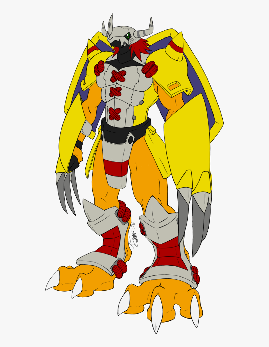 Transparent Wargreymon Png - Imagenes De Digimon Wargreymon, Png Download, Free Download