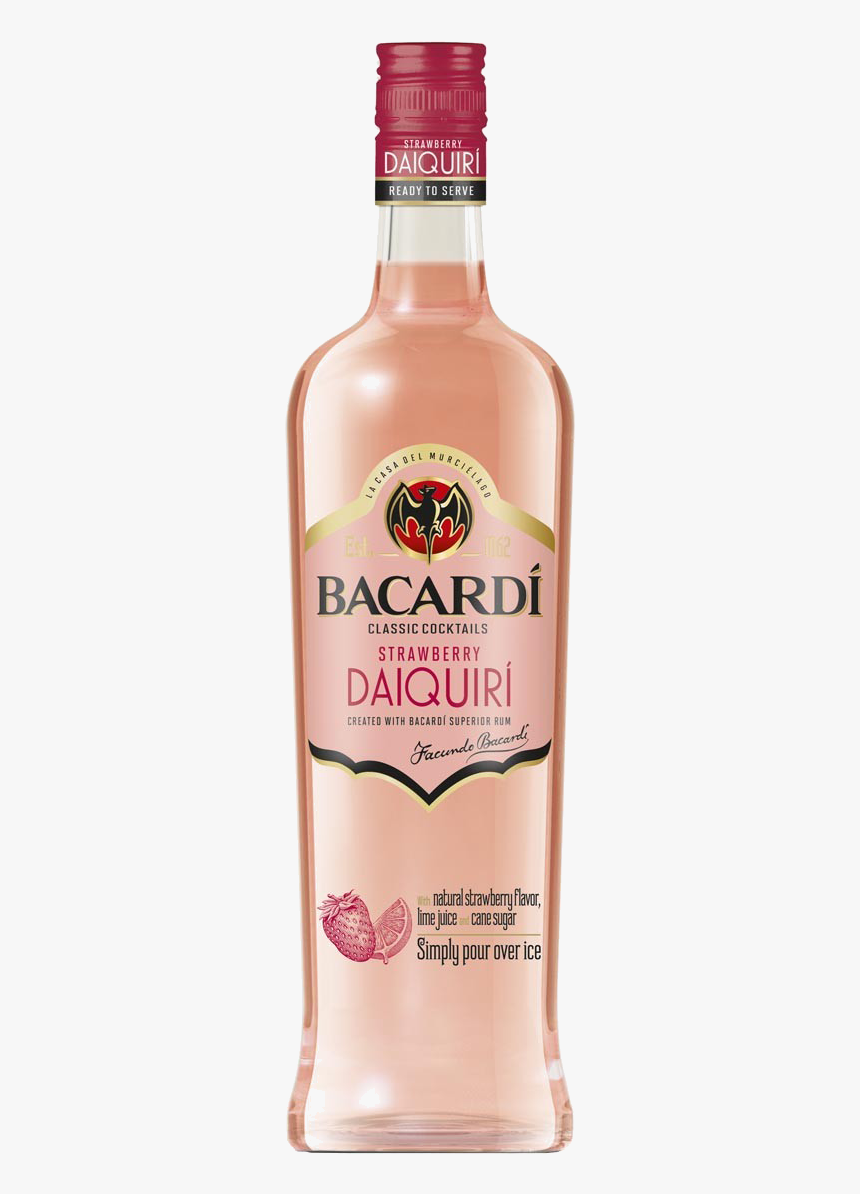 Bacardi Classic Cocktails Light Strawberry Daiquiri, HD Png Download, Free Download