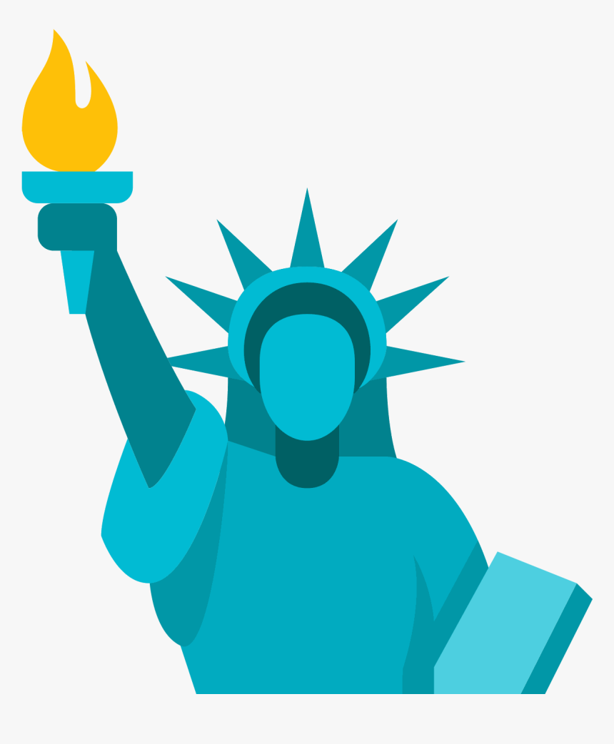 Statue Of Liberty Icon - Clip Art Statue Of Liberty Icon, HD Png Download, Free Download
