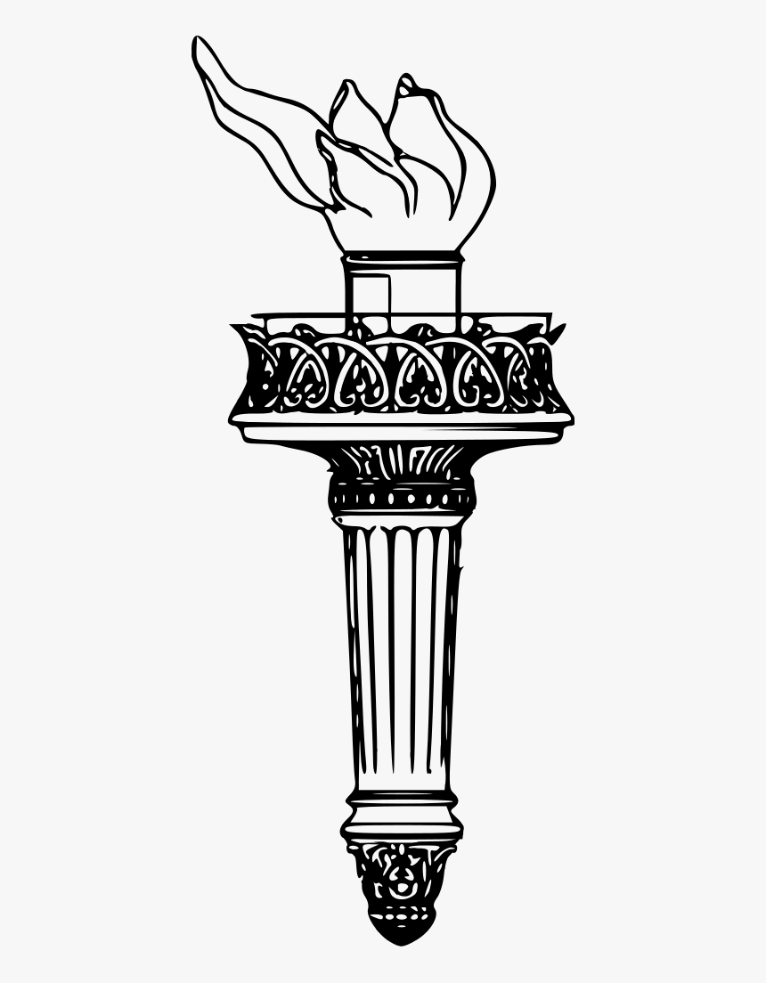 Statue Of Liberty Torch Vector, HD Png Download, Free Download