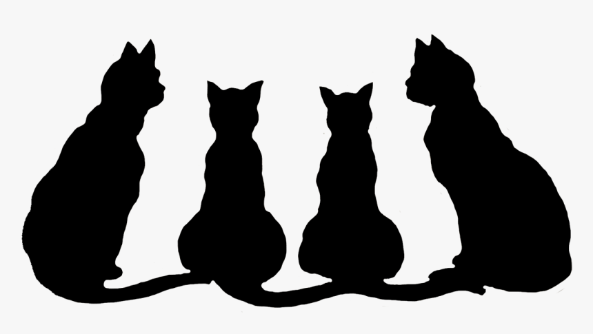 Halloween Black Cat Clipart - Black Cats Clipart, HD Png Download, Free Download
