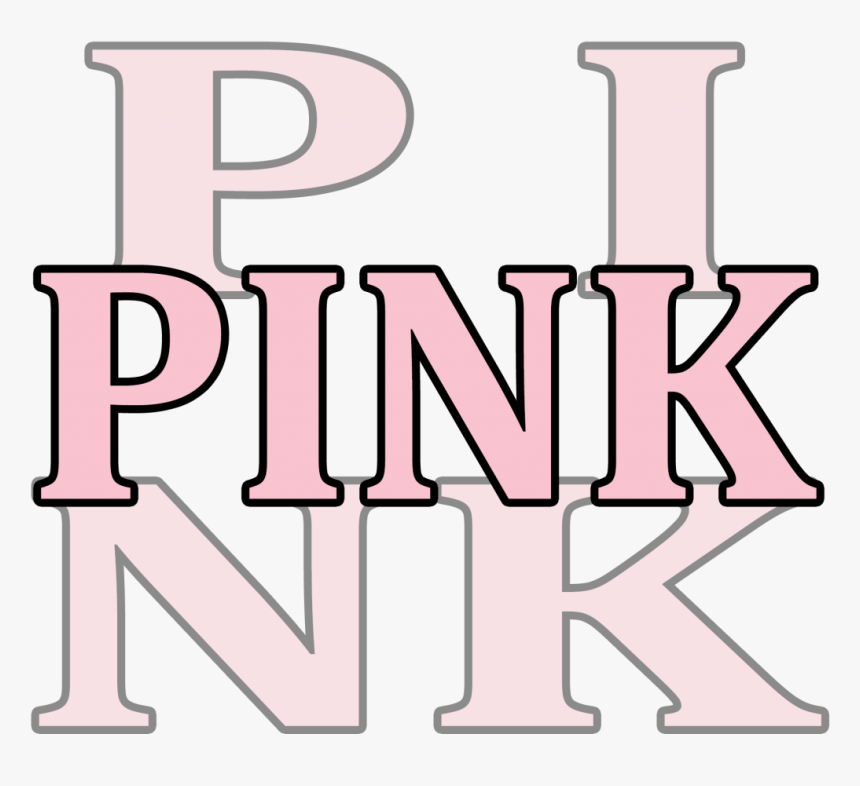 Get A Varsity Look With Pink Outfits By Victoria"s - Pink Victoria Secret Transparent Logo, HD Png Download, Free Download