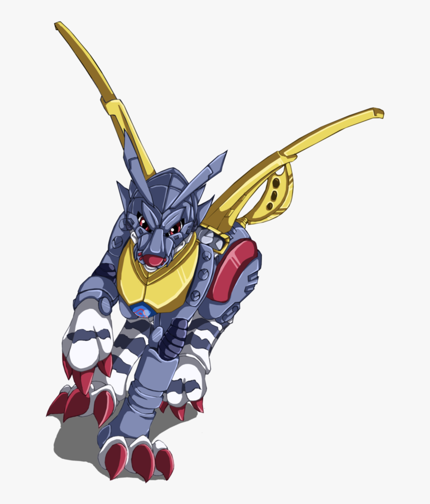 Metalgarurumon Poses, HD Png Download, Free Download