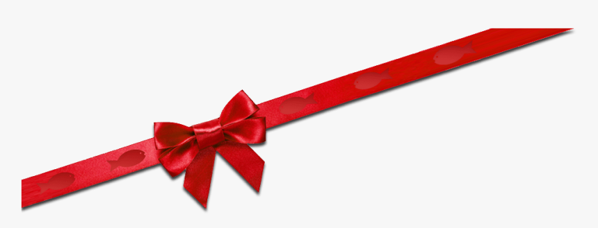 Holiday Clipart Ribbon - Transparent Background Gift Ribbon Png, Png Download, Free Download