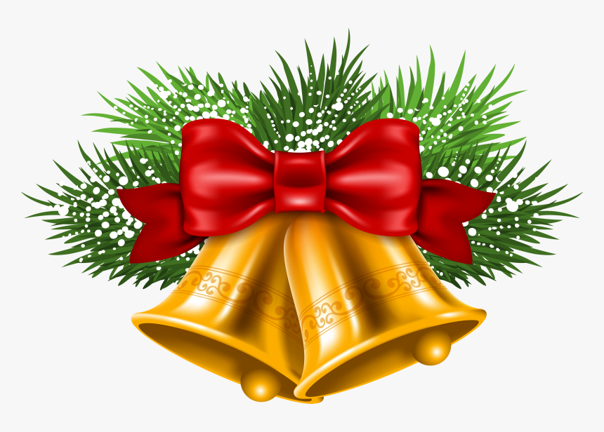 Christmas Bell Hd Png Picture - Christmas Bell, Transparent Png, Free Download