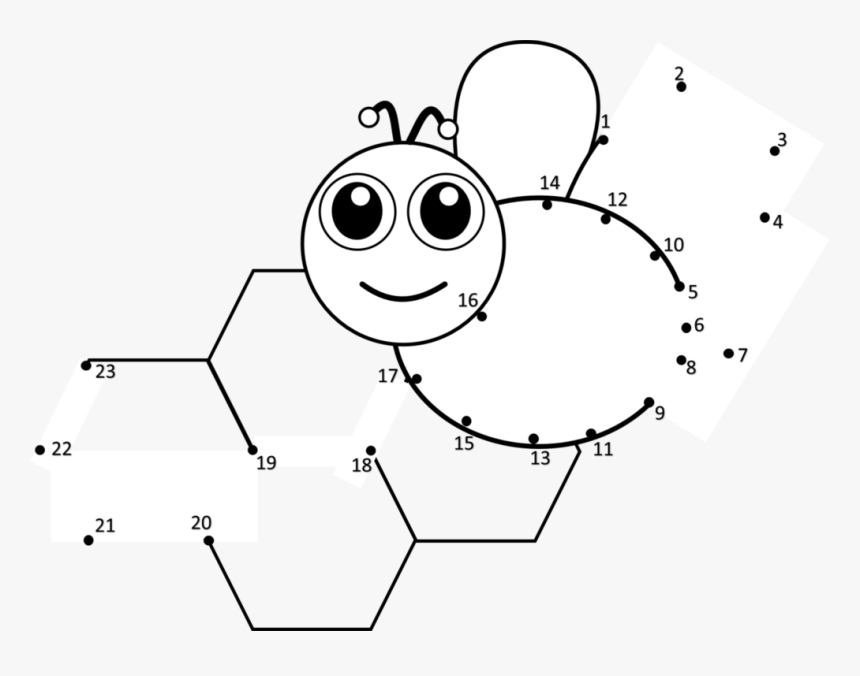 Emotion,art,symmetry - Connect The Dots Bee, HD Png Download, Free Download