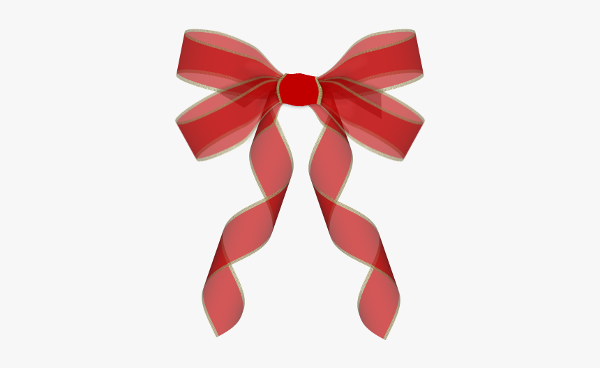 Bow And Arrow Christmas Clip Art - Christmas Bow No Background, HD Png Download, Free Download
