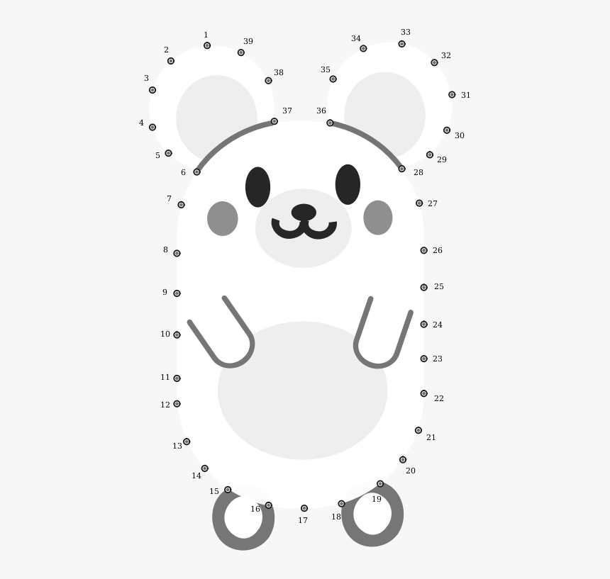 Connect The Dots Mouse, HD Png Download, Free Download