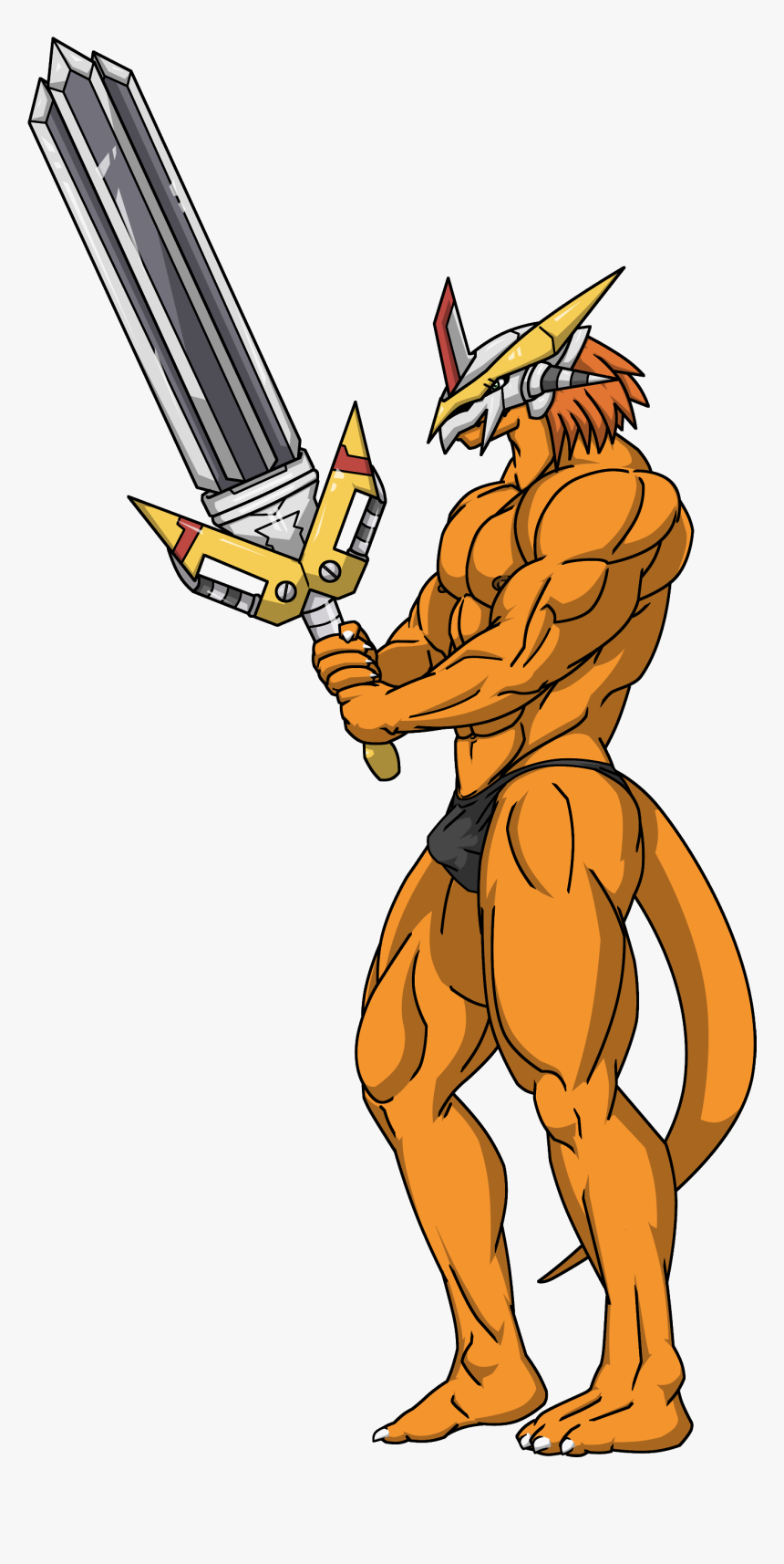 Victorygreymon Sword, HD Png Download, Free Download