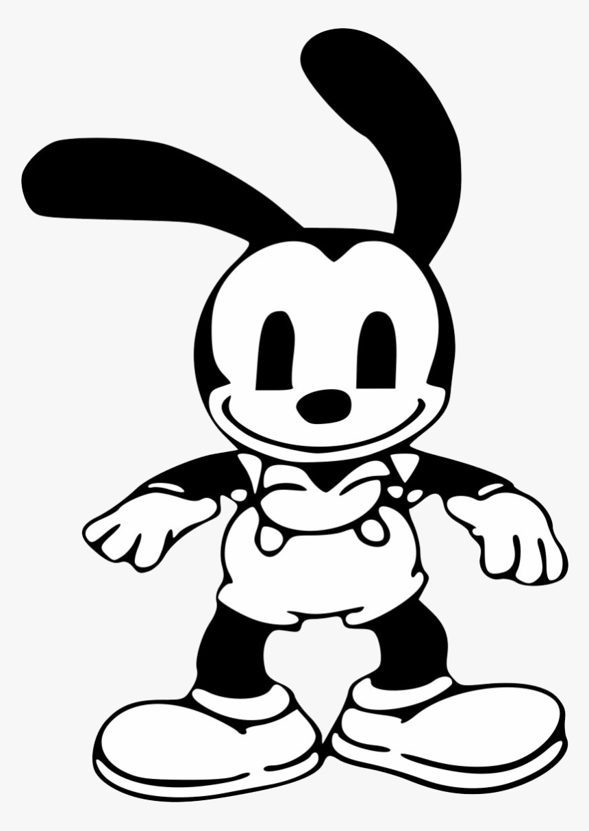 Oswald The Lucky Rabbit Png Pic - Mickey Mouse First Design, Transparent Png, Free Download