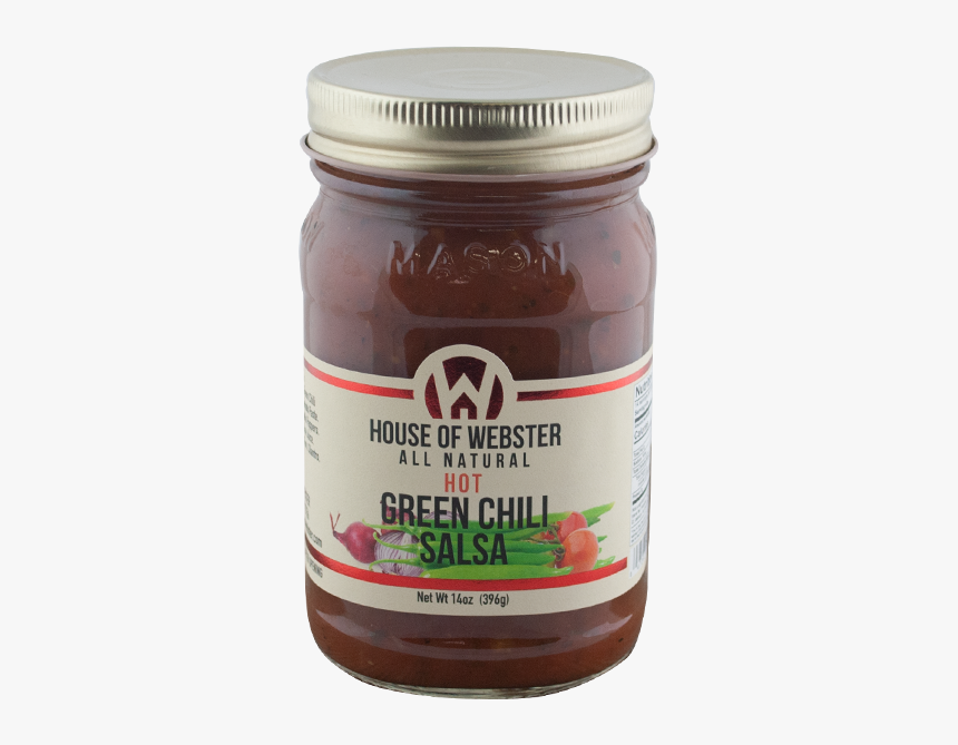 Hot Green Chili Salsa - Fruit Preserves, HD Png Download, Free Download