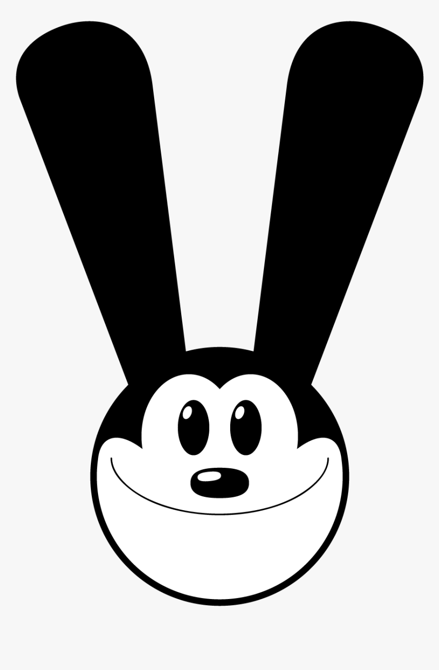 Oswald The Lucky Rabbit Face, HD Png Download, Free Download